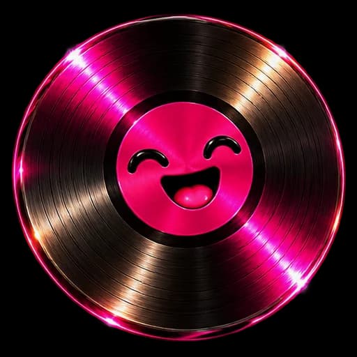 The record, laughing